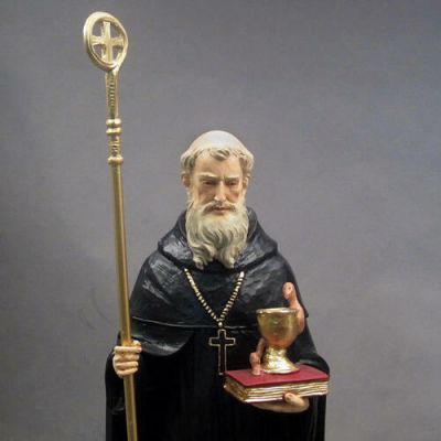 Saint Benedict 30in. High - Fiberglass - Indoor/Outdoor Statue -  - F7862RLC