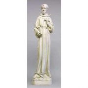 Saint Francis 43in. High - Fiberglass - Indoor/Outdoor Statue
