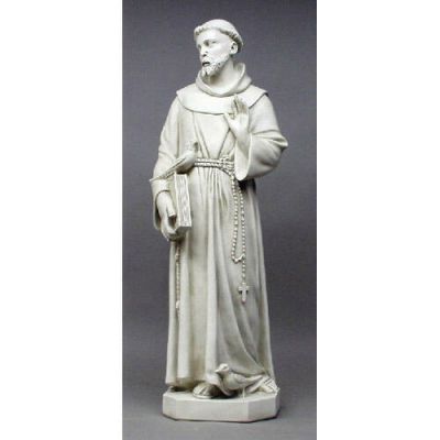 Saint Francis 37in. - Fiberglass - Indoor/Outdoor Garden Statue -  - F9567