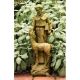 Saint Francis w/Deer 20in. Fiberglass Indoor/Outdoor Statue -  - F7187