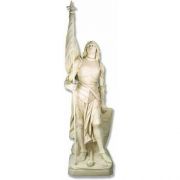 Saint Joan Of Arc 8 Feet Life Size Fiberglass Resin Outdoor Statue