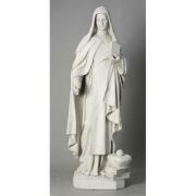 Saint Teresa Of Avila 40in. Fiberglass Indoor/Outdoor Statue