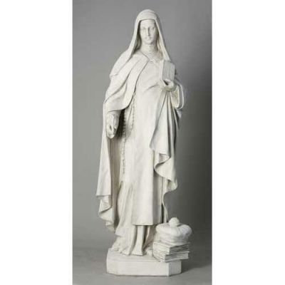 Saint Teresa Of Avila 40in. Fiberglass Indoor/Outdoor Statue -  - F8465