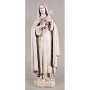 Saint Therese 36 In. Fiberglass Indoor/Outdoor Statue/Sculpture