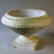 Sanis Pot - Fiber Stone Resin - Indoor/Outdoor Garden Statue/Sculpture