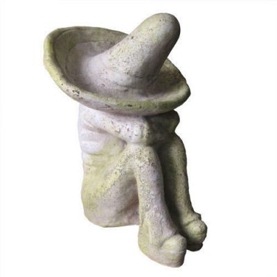 Siesta Boy - Fiber Stone Resin - Indoor/Outdoor Statue/Sculpture -  - FS8831