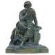 Socrates Bust 22in. - Fiberglass - Indoor/Outdoor Garden Statue -  - F163