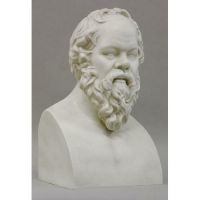 Socrates (Chest Up) 21 in. - Fiberglass - Indoor/Outdoor Statue