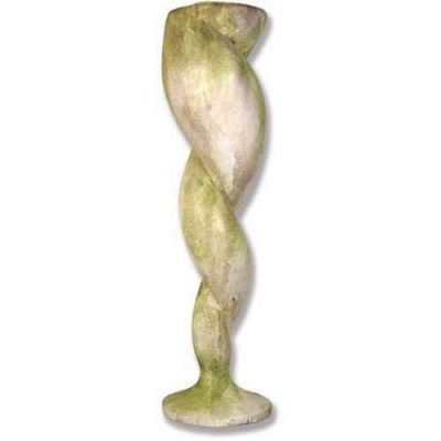 Spiral Column 43in. - Fiber Stone Resin - Indoor/Outdoor Garden Statue -  - FS7866