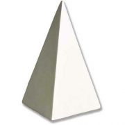 Square Pyramid - Fiberglass - Indoor/Outdoor Statue/Sculpture