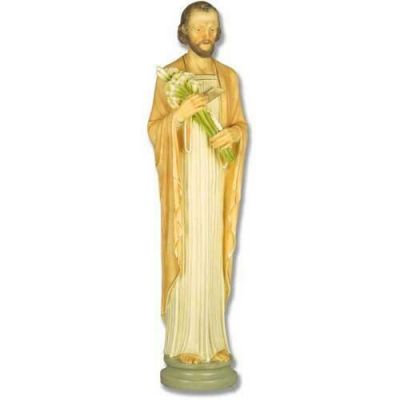 St Joseph 36 In. Fiberglass Indoor/Outdoor Statue/Sculpture -  - F7663B