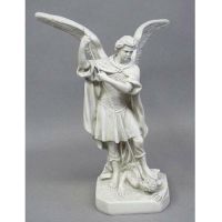 St. Michael Overcomes Satan - Fiberglass - Indoor/Outdoor Statue