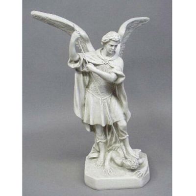 St. Michael Overcomes Satan - Fiberglass - Indoor/Outdoor Statue -  - F68822