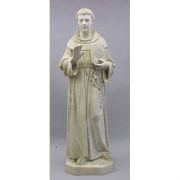 St. Thomas Aquinas 71in. (From Antique) - Fiberglass - Statue
