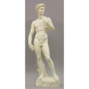 Standing David 31in. - Fiberglass - Indoor/Outdoor Garden Statue