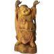 Standing Jolly Hotei Buddha 27in. Fiberglass In/Outdoor Statue -  - F68817