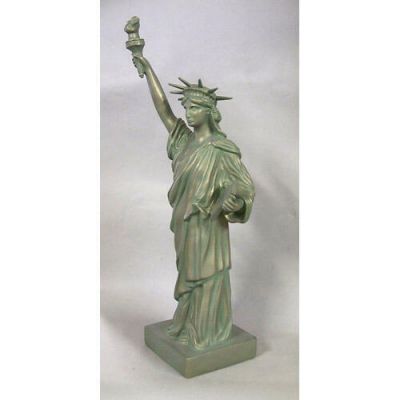 Statue Of Liberty 30in. High - Fiberglass Resin - Outdoor Statue -  - F853