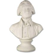 Thomas Jefferson Bust - 20in. Fiberglass Indoor/Outdoor Statue