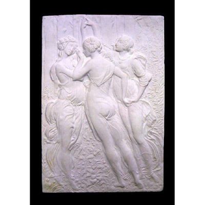 Three Grace Fragment - Fiberglass - Indoor/Outdoor Garden Statue -  - F69030