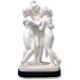 Three Graces Frieze 15in. - Fiberglass - Indoor/Outdoor Statue -  - F68903