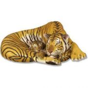 Tiger / Cub - Full Color Fiberglass Resin Indoor/Outdoor Garden Statue