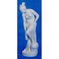 Venus At Bath 63in. High Fiberglass Indoor/Outdoor Garden Statue