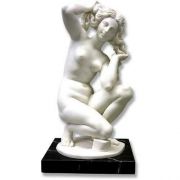 Venus Of Rodi Santini 10in. High - Carrara Marble Statue