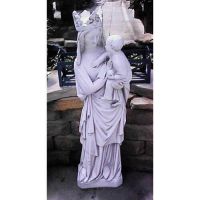 Vierge A L'enfant - Fiberglass - Indoor/Outdoor Garden Statue