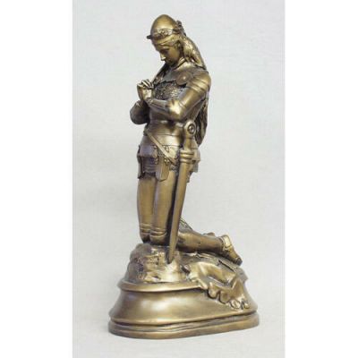 Warrior Joan Of Arc 19.5in. - Fiberglass Resin - Indoor/Outdoor Statue -  - F68591