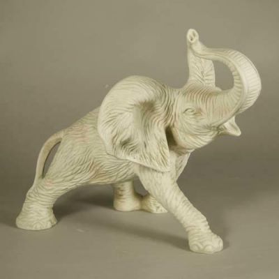 Wild Elephant 14in. - Fiberglass - Indoor/Outdoor Garden Statue -  - F8161