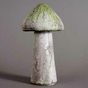 Wild Mushroom 14in. Fiber Stone Resin Indoor/Outdoor Garden Statue