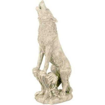 Wolf Howling - Fiberglass - Indoor/Outdoor Statue/Sculpture -  - F8534