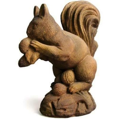 Woodland Squirrel - Fiber Stone Resin - Indoor/Outdoor Garden Statue -  - FS8590