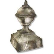 Zinc Finial 30 Inch Fiber Stone Resin Indoor/Outdoor Statue/Sculpture