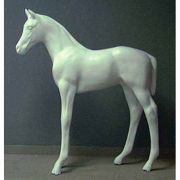 Standing Colt (Horse) 48" - Fiberglass Indoor/Outdoor Garden Statue