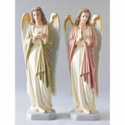 Chapel Angels Set 25 - Fiberglass Indoor/Outdoor Garden Statue