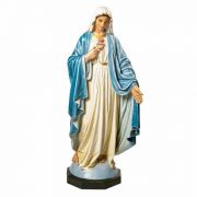 Mary W/ Hand Outstretched 65" - Fiberglass Indoor/Outdoor Statue