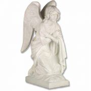 Adoration Angel (Crossed) New Fiberglass Indoor/Outdoor Garden Statue