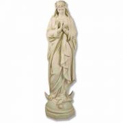 Immaculate Conception 54" Mary Fiberglass Indoor/Outdoor Garden Statue