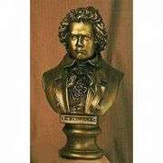 Beethoven Bust 17" - Fiberglass Indoor/Outdoor Garden Statue