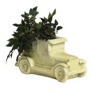 Antique Truck planter Fiber Stone Indoor/Outdoor Garden Statue