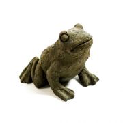 Tweeky Frog 4X 5 X 4.5 Fiber Stone Indoor/Outdoor Garden Statue