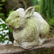 Bally Bunny Fiber Stone Indoor/Outdoor Garden Statue