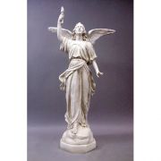 Angel Of Light-Right 32 Fiberglass Indoor/Outdoor Garden Statue