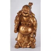 Big Standing Buddha (SEE F3333331) Fiberglass Indoor/Outdoor Garden Statue