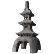 Pagoda 31 Fiber Stone Indoor/Outdoor Garden Statue