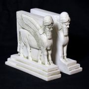 Assyrian Bookends 8 Fiberglass Indoor/Outdoor Garden Statue