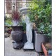Cherub Mio Birdbath 48in. Fiberglass Indoor/Outdoor Garden - - F7703 Cherub Mio Birdbath 48in. Fiberglass Indoor/Outdoor Garden - - F7703