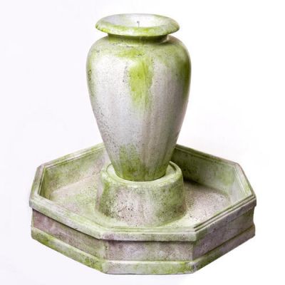 Aurora Fountain Fiber Stone Resin Indoor/Outdoor Statuary -  - FS9159