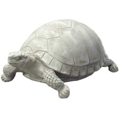 Big Realistic Turtle 12in. Fiberglass Indoor/Outdoor Garden -  - F9051